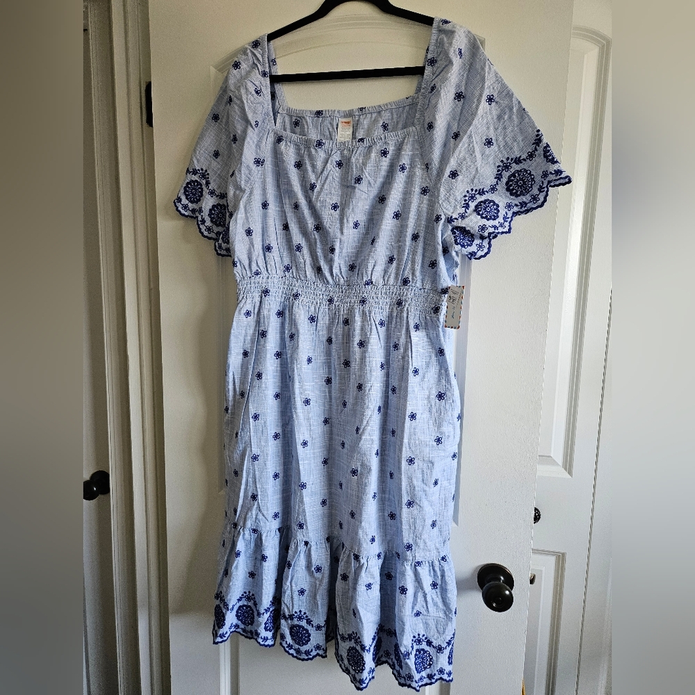 Gymboree Womens Mommy & Me Eyelet Tiered Dress